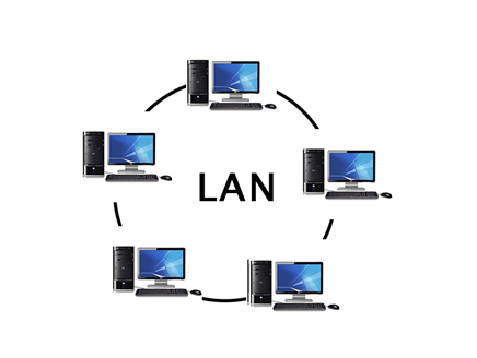 شبکه داخلی lan